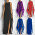 Chiffon Stitching Maxi Evening Dress - ROUTINE FASHION